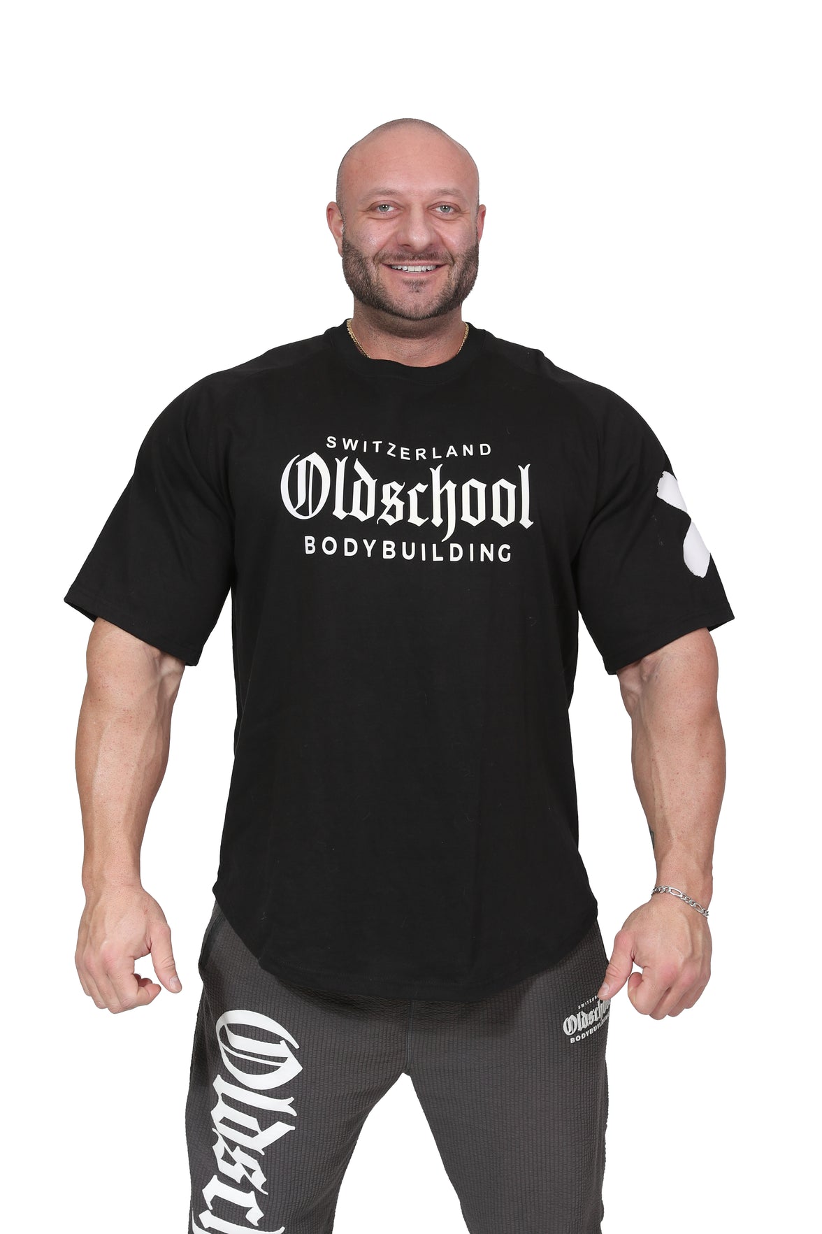 Mr Universe Oversize Tee Schwarz