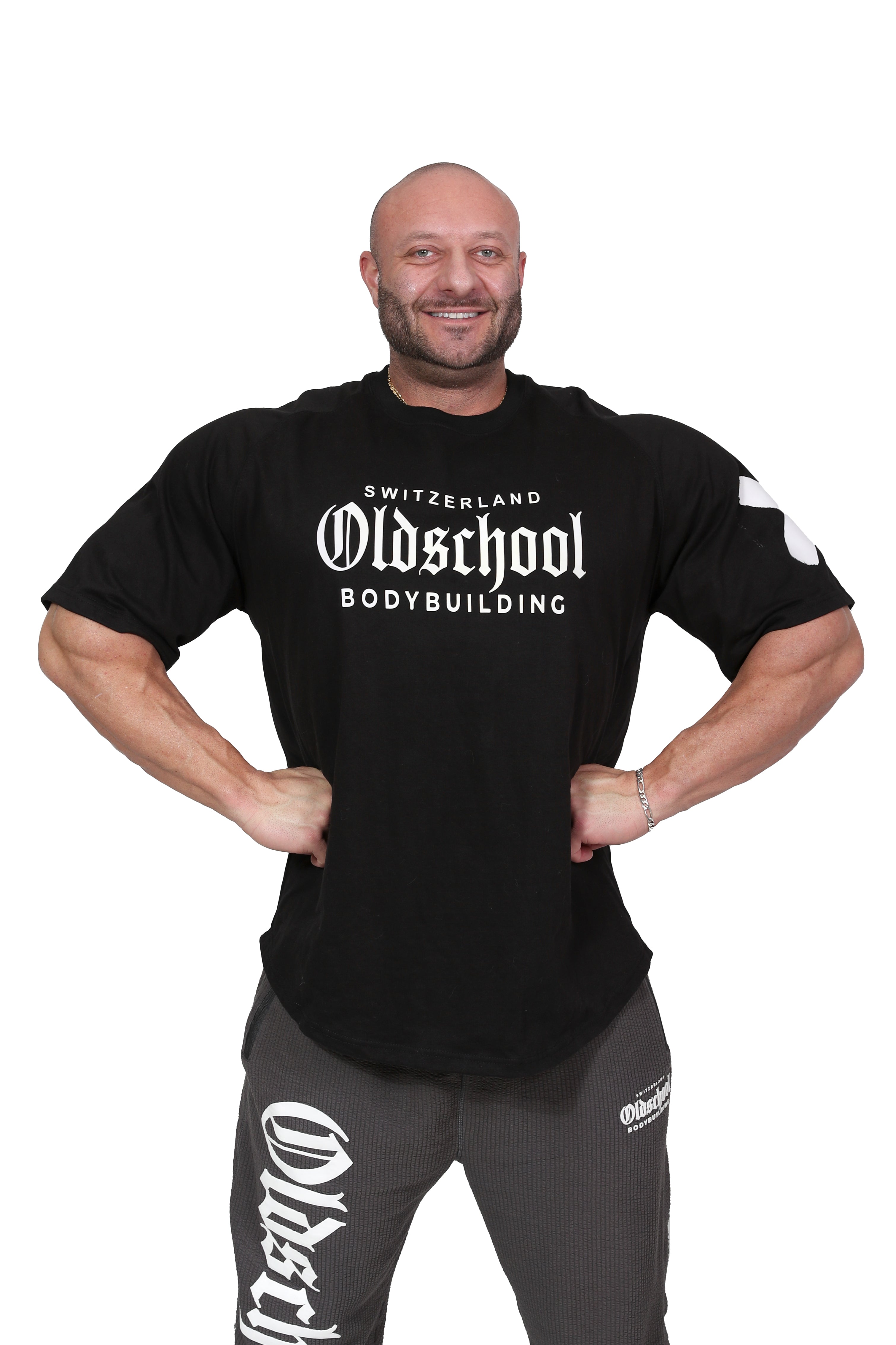 Mr Universe Oversize Tee Schwarz