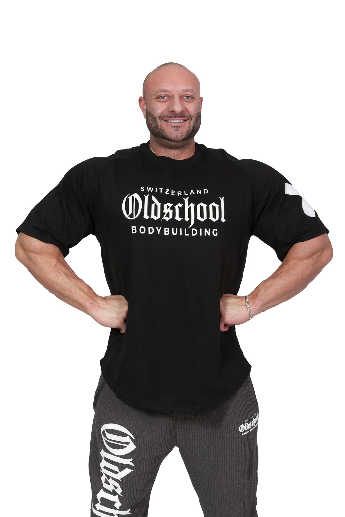 Mr Universe Oversize Tee Schwarz