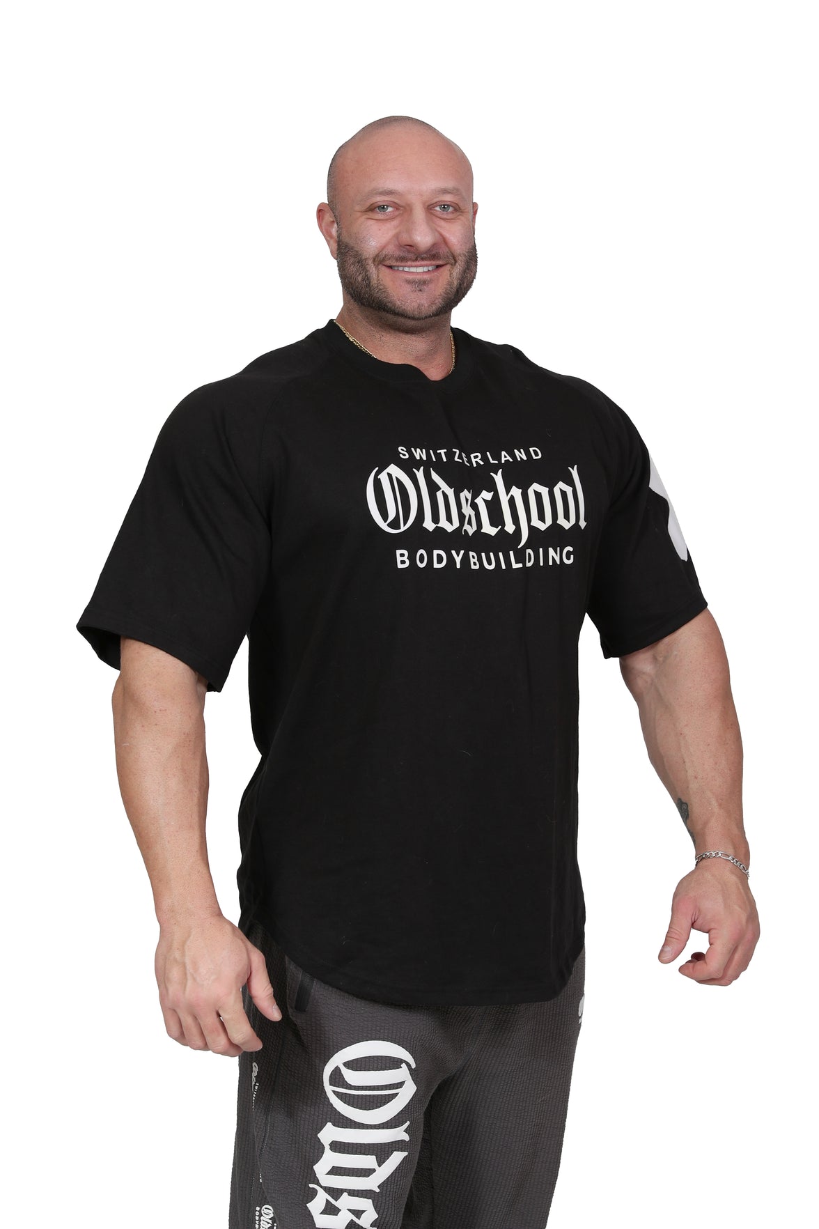 Mr Universe Oversize Tee Schwarz