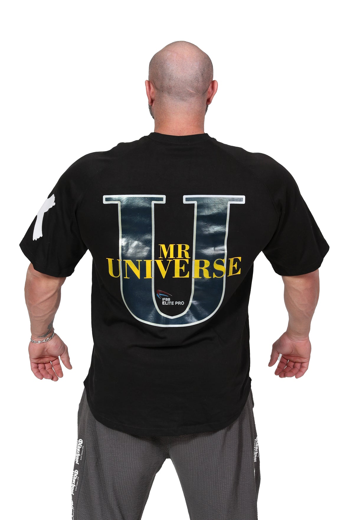 Mr Universe Oversize Tee Schwarz