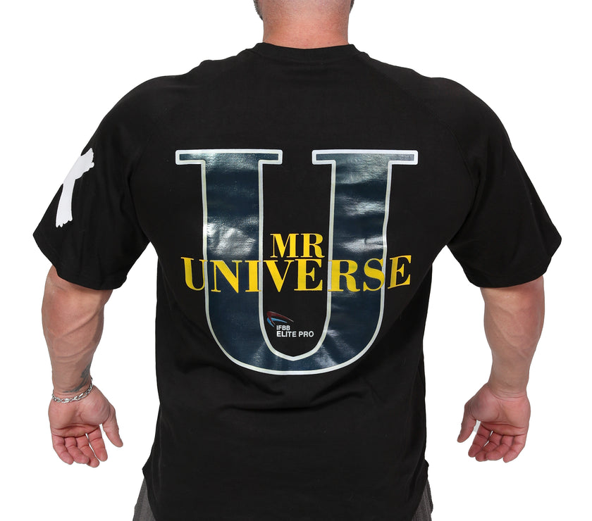 Mr Universe Oversize Tee Schwarz