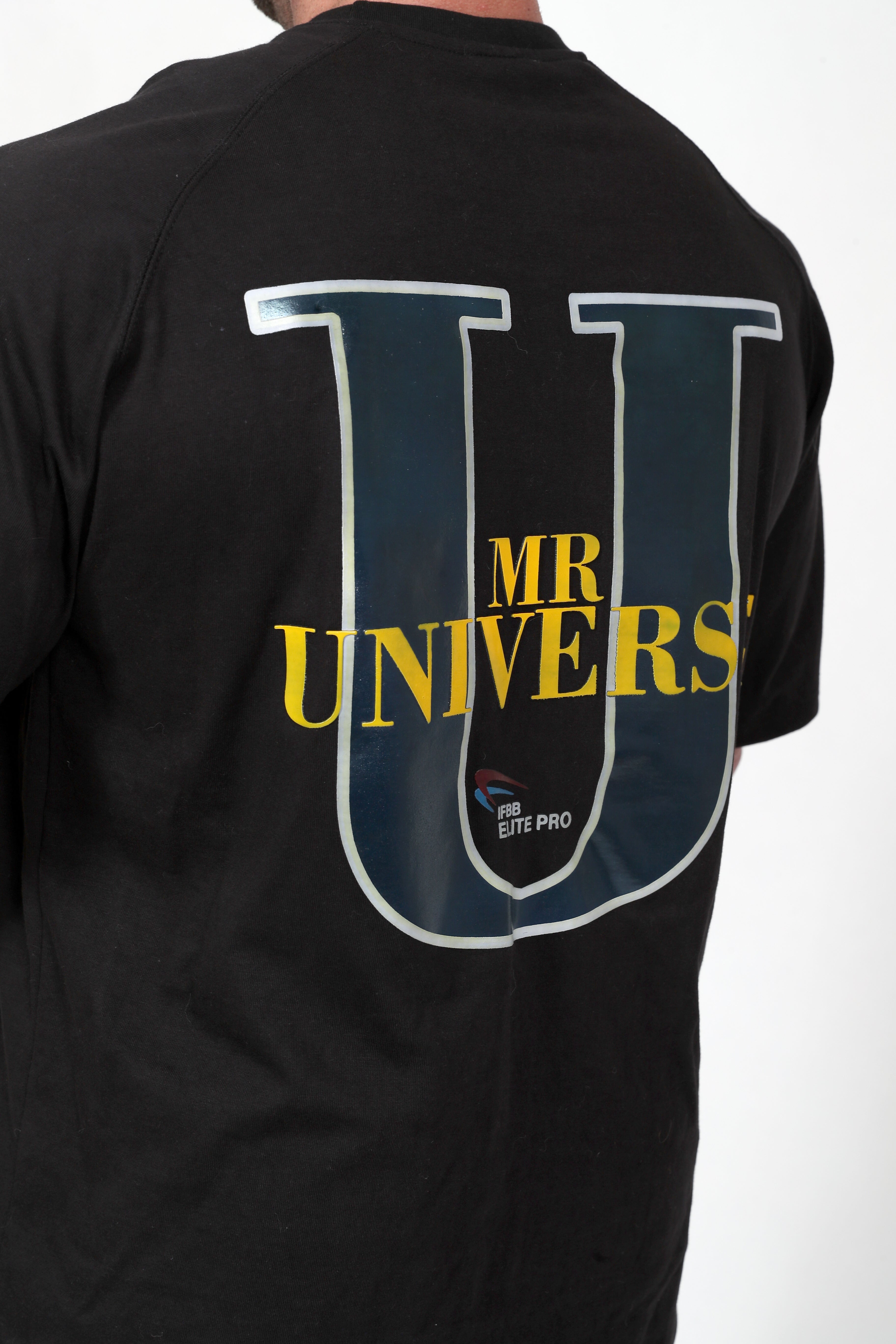 Mr Universe Oversize Tee Schwarz