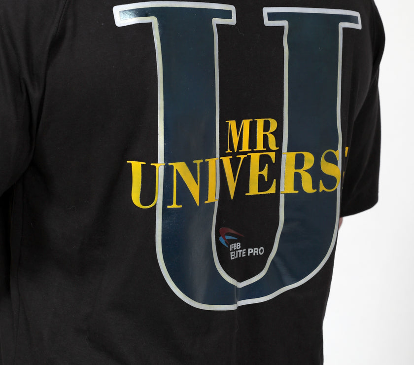 Mr Universe Oversize Tee Schwarz
