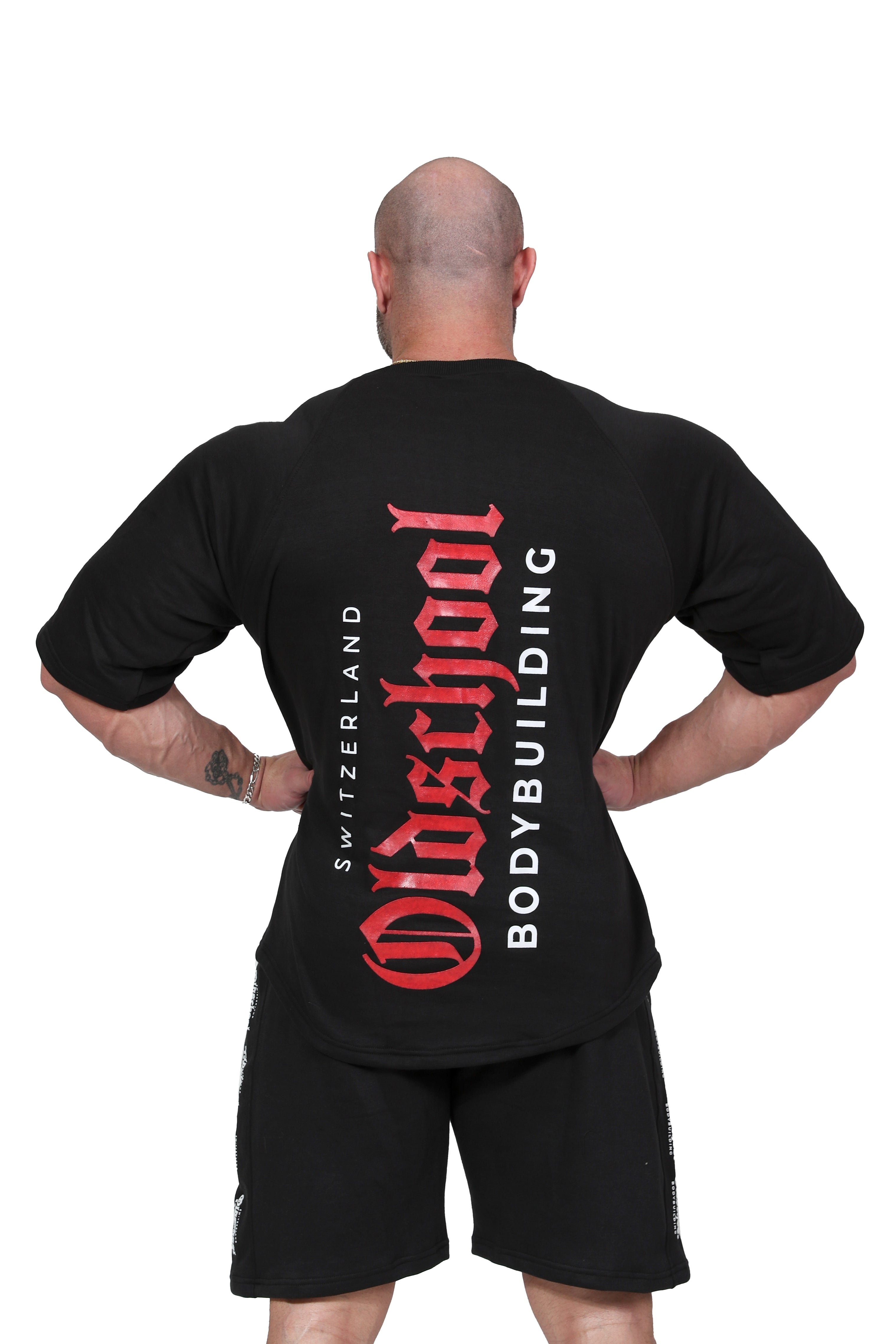 Oldschool Classic Oversize Tee Black/Red/White