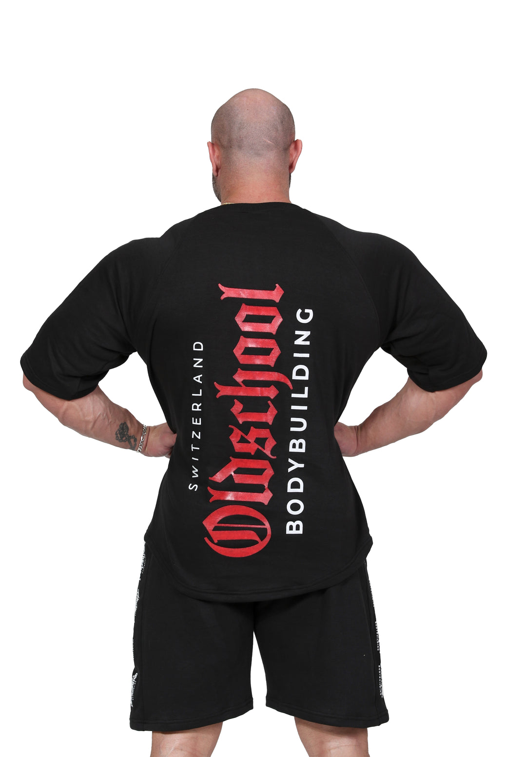 Oldschool Classic Oversize Tee Black/Red/White