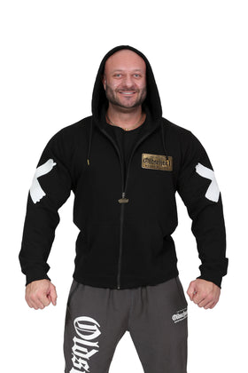 Gold Metal Oversized Hoodie