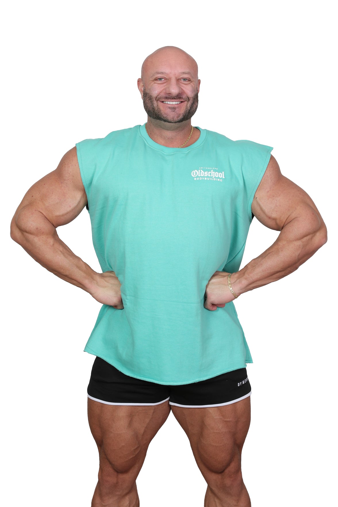 Oversize Sleeveless Calpe Spirit Shirt TÜRKIS