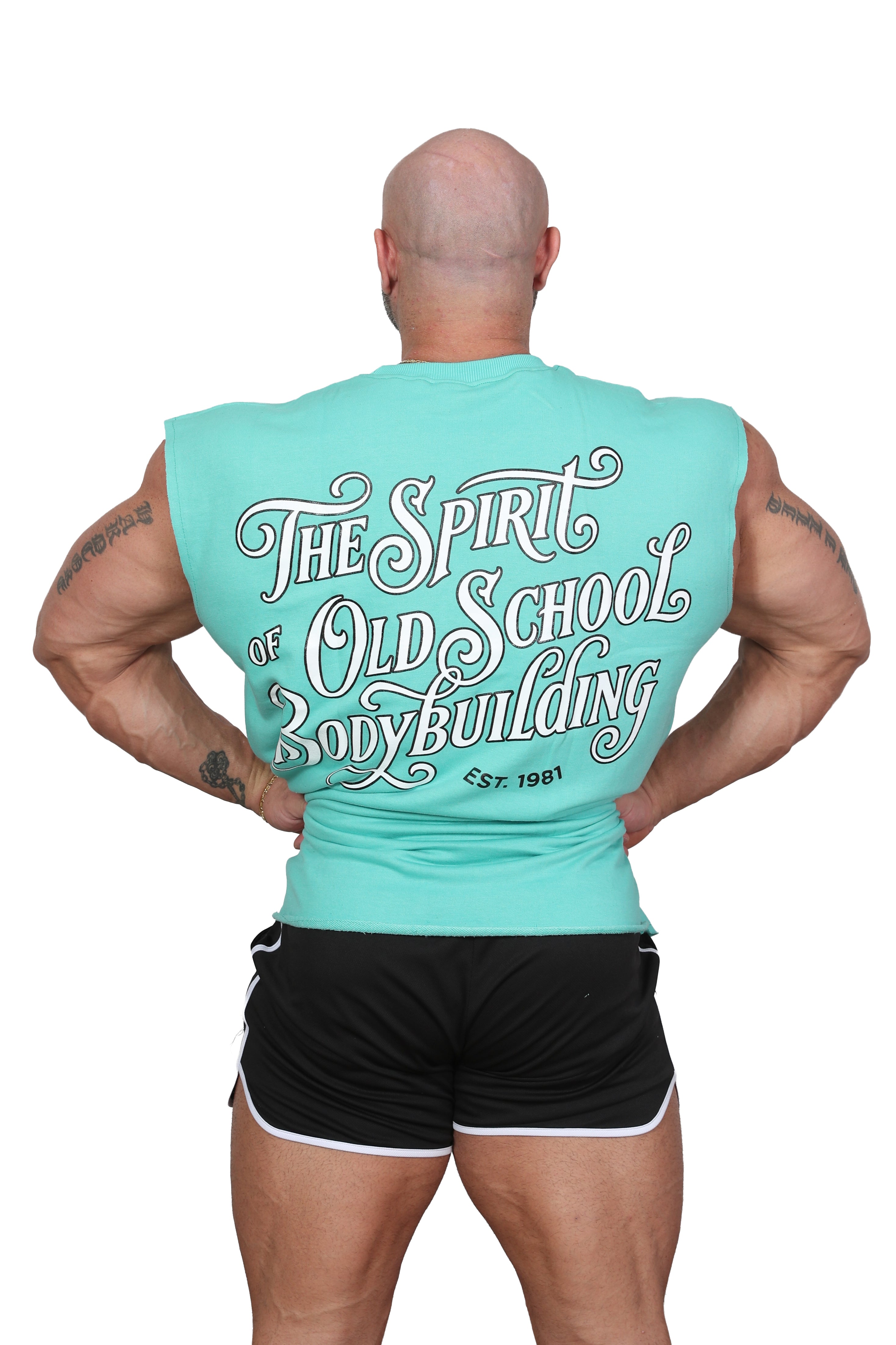 Oversize Sleeveless Calpe Spirit Shirt TÜRKIS