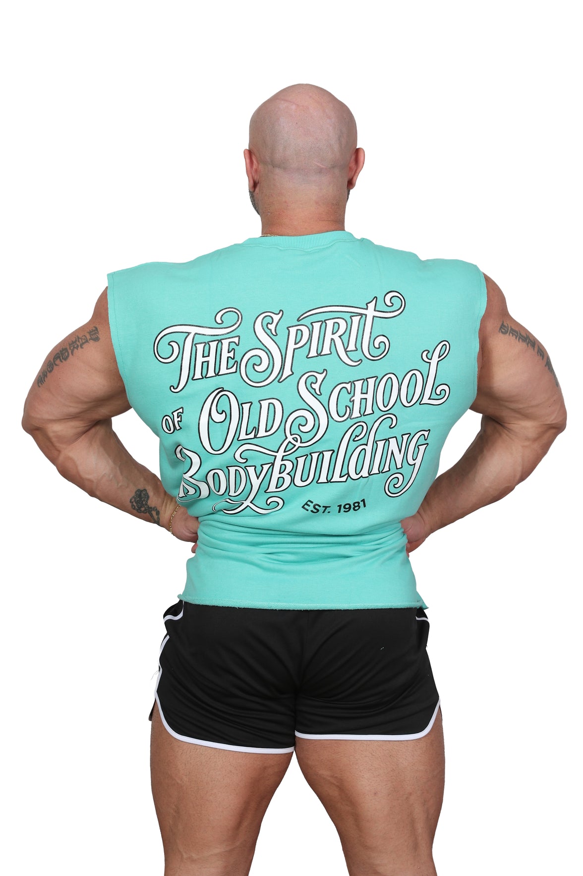 Oversize Sleeveless Calpe Spirit Shirt TÜRKIS