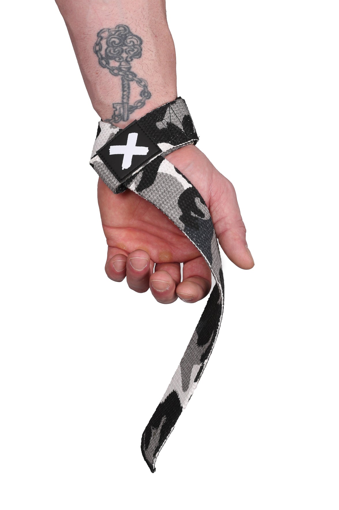 Oldschool Bodybuilding Switzerland Padded Straps - Grau Camo