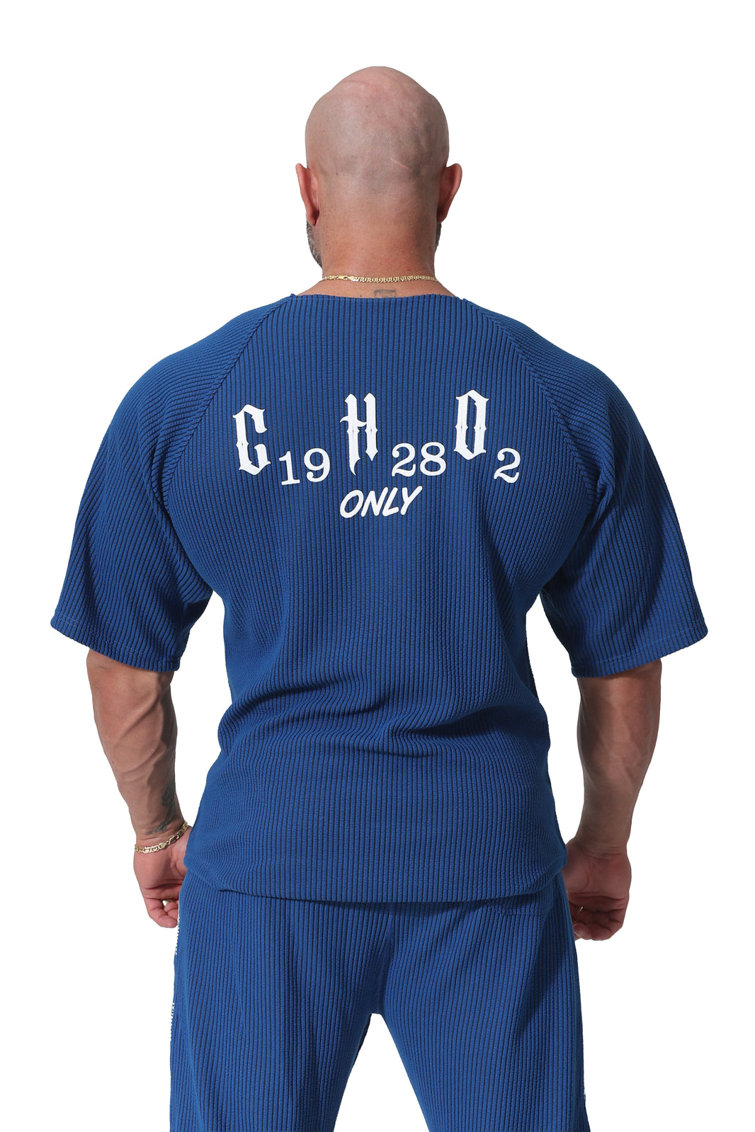 TESTO HYBRID RAG OVERSIZE SHIRT KÖNIGSBLAU