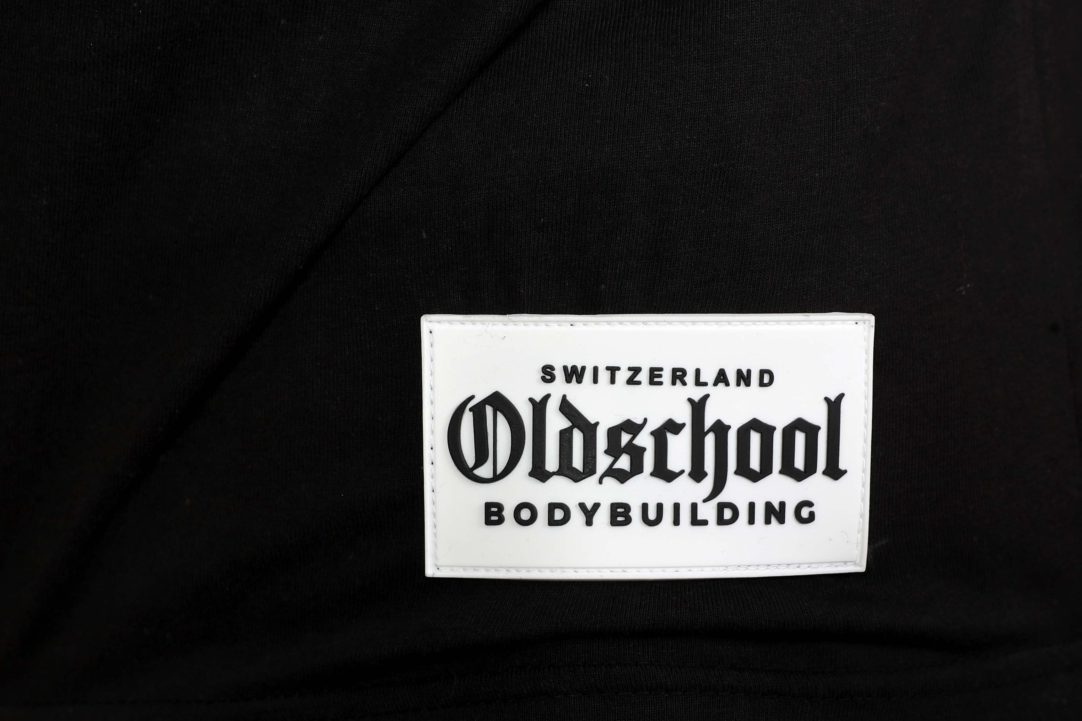 Oldschool Bodybuilding Switzerland Classic Tank Top 2.0 - Schwarz/Weiss