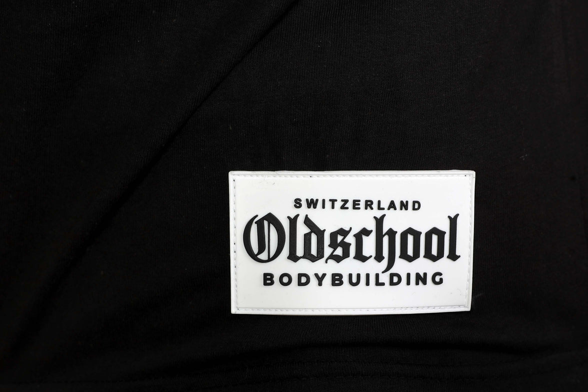 Oldschool Bodybuilding Switzerland Classic Tank Top 2.0 - Schwarz/Weiss