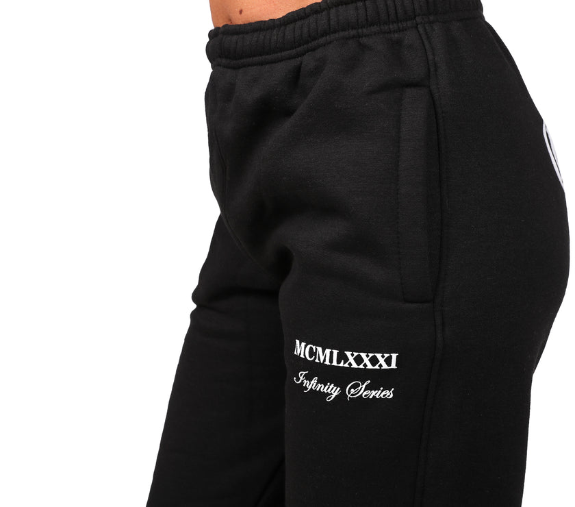 Oldschool Bodybuilding Switzerland Infinity Series 1981 Booty Pants - Schwarz