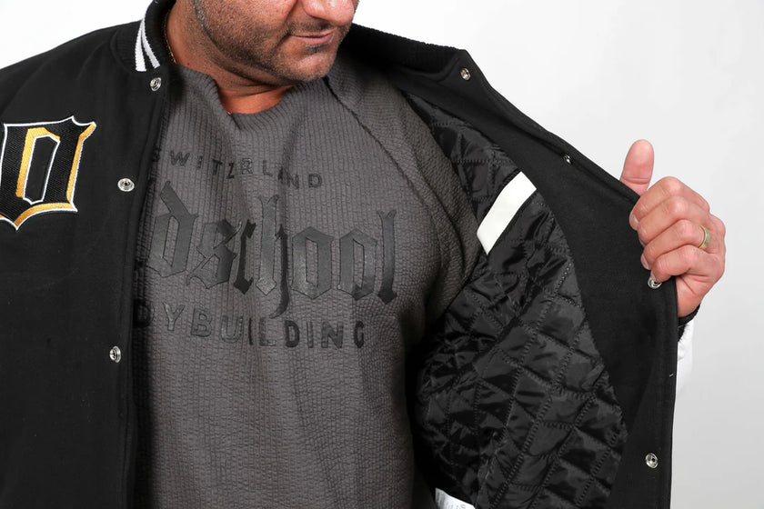 Musclebob Jacket Oldschool Bodybuilding Switzerland IFBB Muscle Jacket