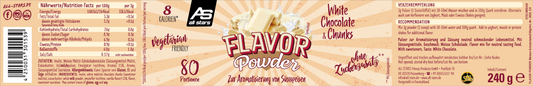 All Stars Flavor Powder White Chocolate & Chunks 240g