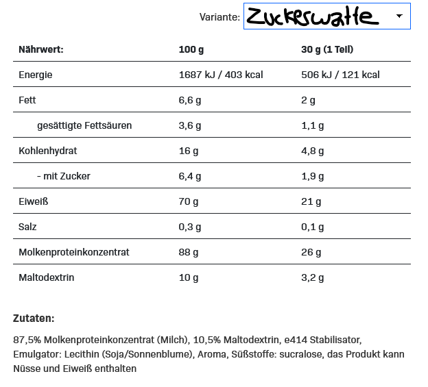 All Nutrition Whey Protein 908g