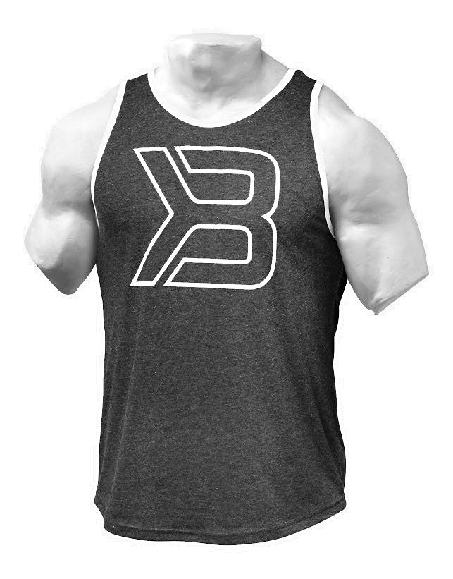 Better Bodies Jersey Tank - Antracite Melange