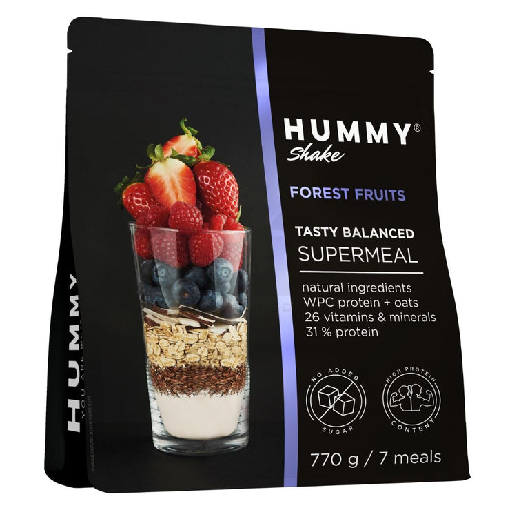 All Nutrition Hummy Shake Supermeal Forrest Fruits 770g