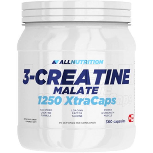 All Nutrition 3-Creatine Malate 1250 Xtracaps - 360 Kapseln