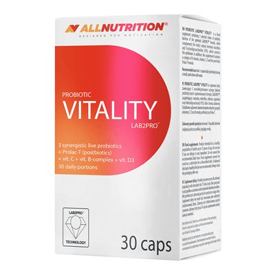 All Nutrition Probiotic Vitality Lab2pro - 30 Kapseln