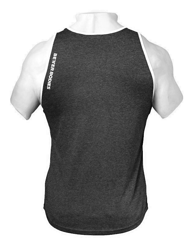 Better Bodies Jersey Tank - Antracite Melange