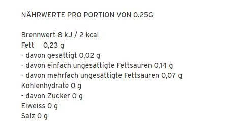 More Nutrition More 2 Kalorien-Ölspray