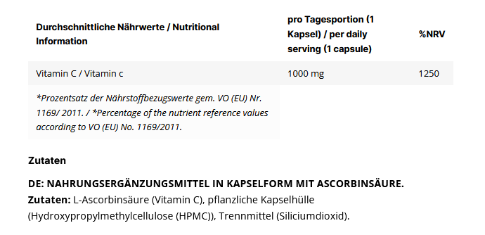 Inlead Vitamin C - 90 Kapseln