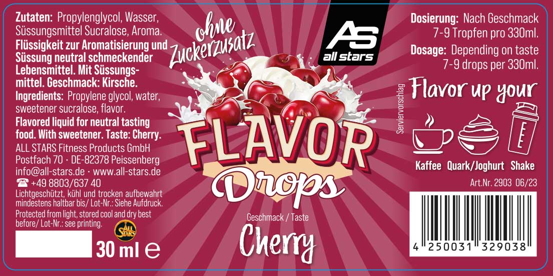 All Stars Flavor Drops 30ml