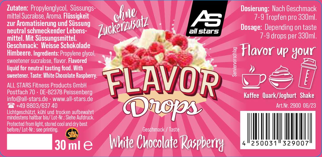 All Stars Flavor Drops 30ml