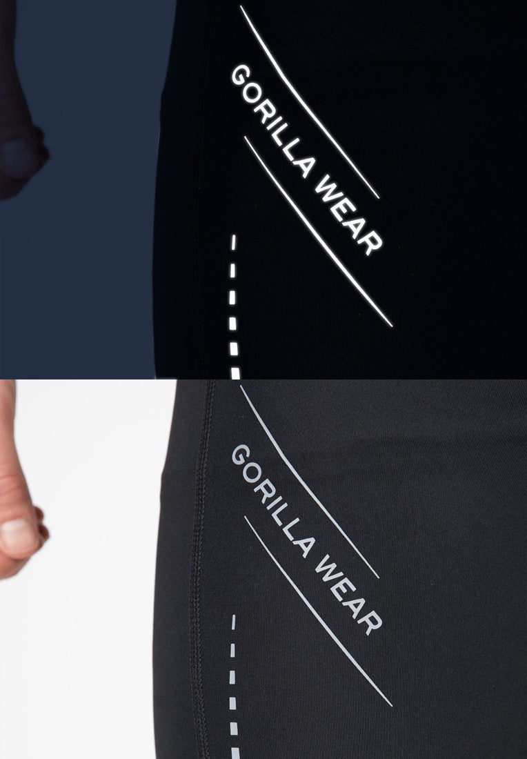 Gorilla Wear Coopers Men Short Tights - Schwarz