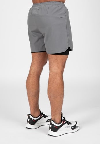 Gorilla Wear Cortez 2 in 1 Shorts - Anthrazit