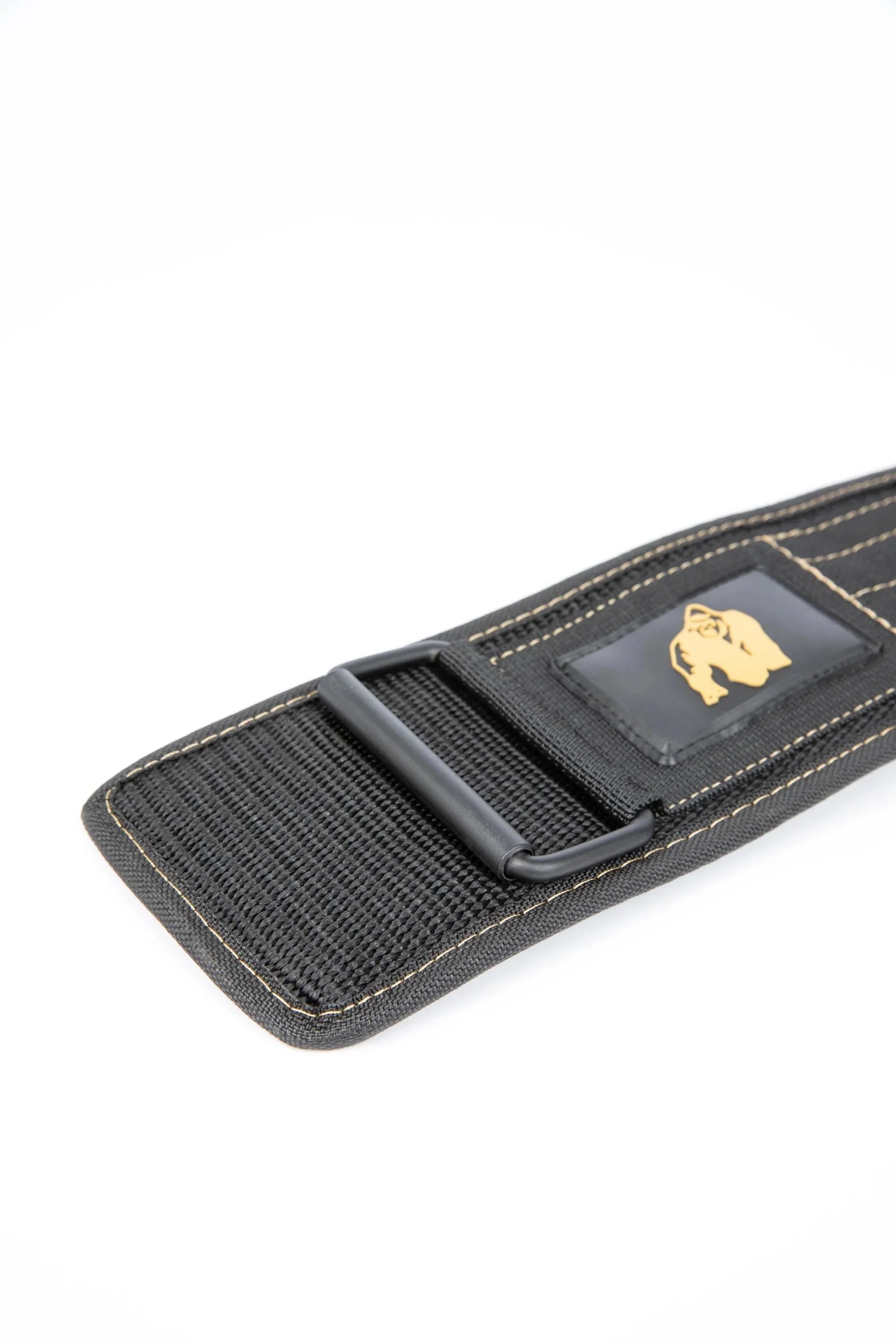 Gorilla Wear 4 Inch Nylon Lifting Belt - Schwarz/Gold