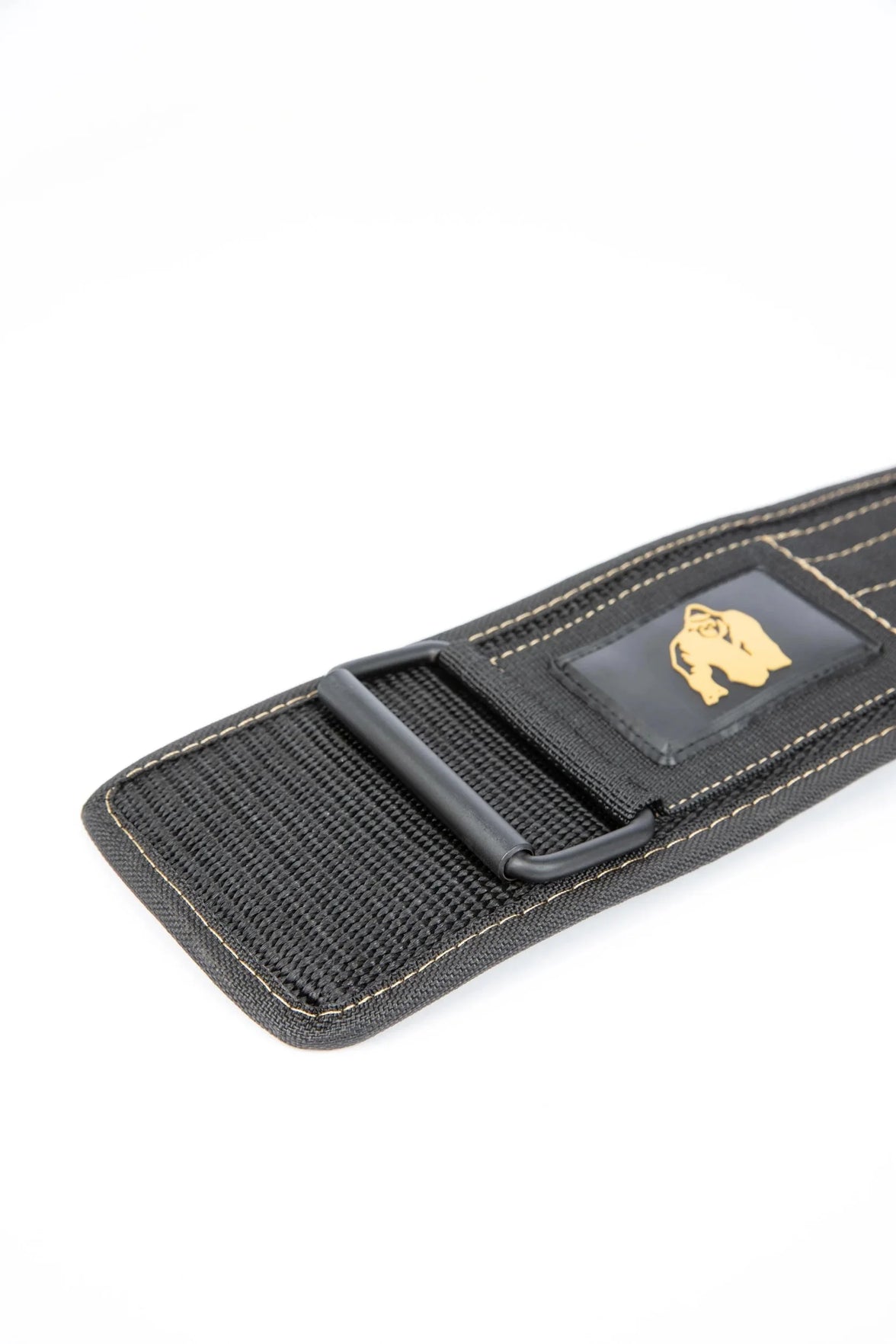 Gorilla Wear 4 Inch Nylon Lifting Belt - Schwarz/Gold