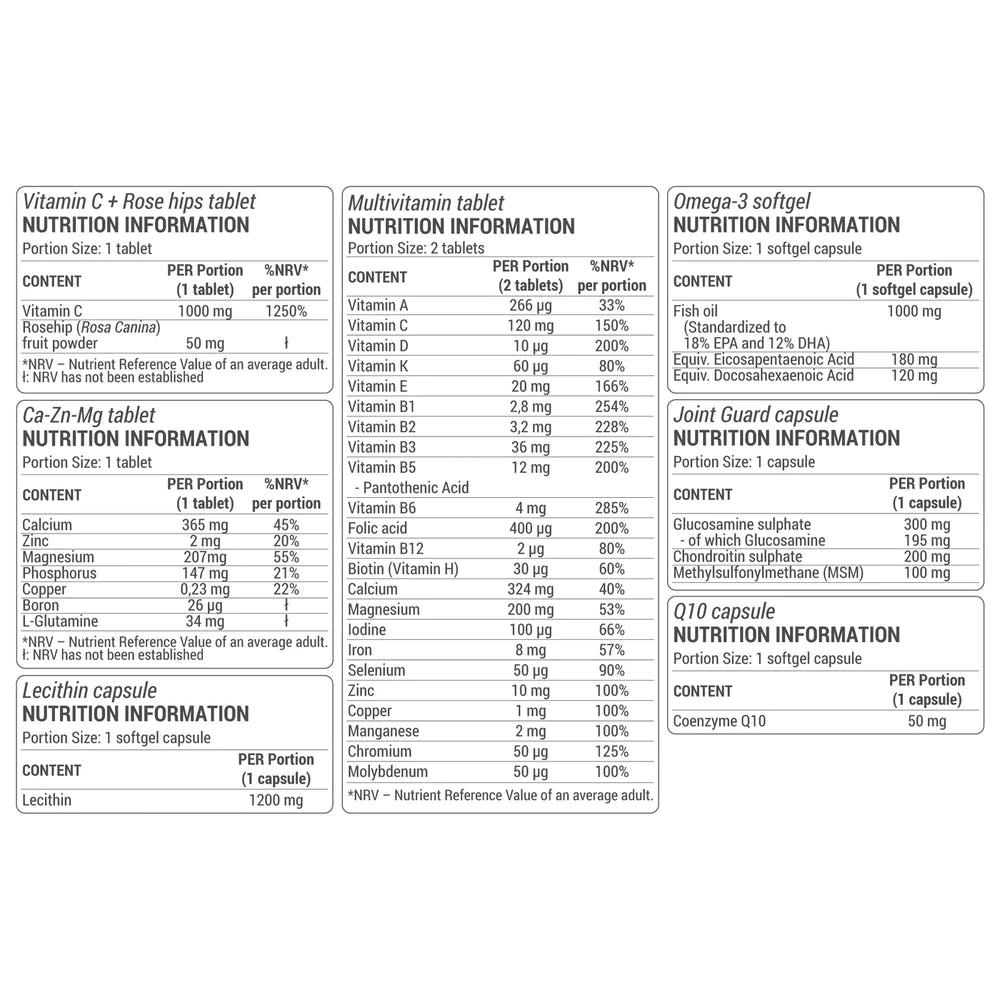 Dorian Yates Hit Pack Complex 30x8 Stück