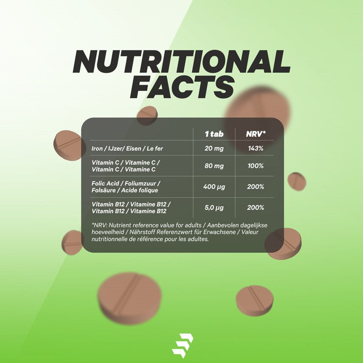 Empose Nutrition Iron Tabs - 60 Tabletten