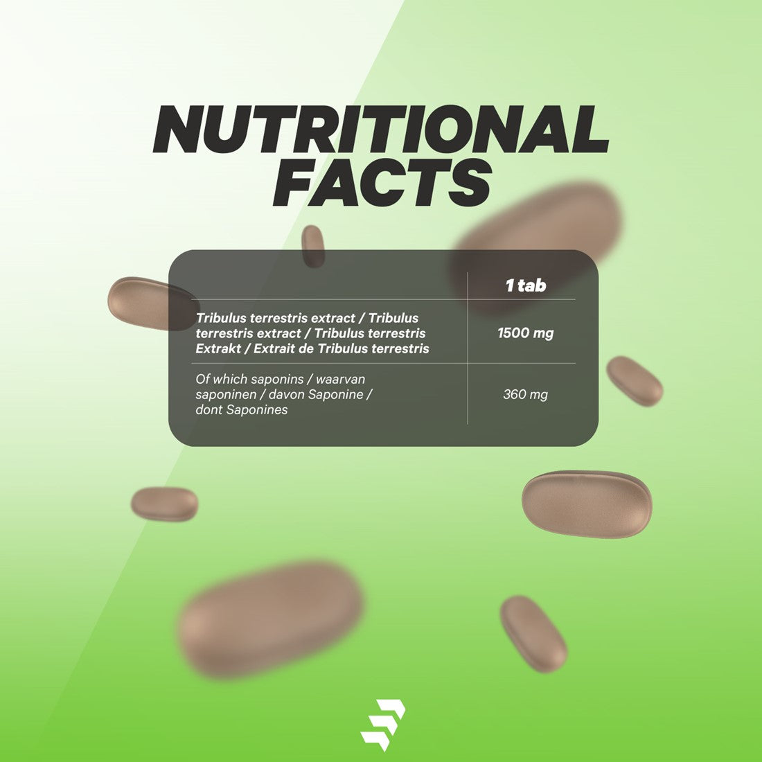 Empose Nutrition Tribulus Terrestris - 120 Tabletten