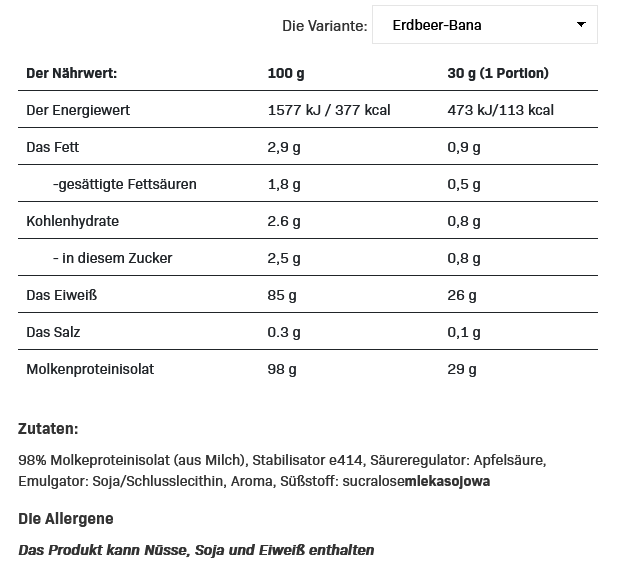 All Nutrition Isolate Protein - 2Kg