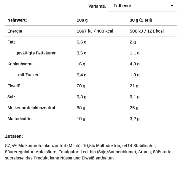 All Nutrition Whey Protein 2270g