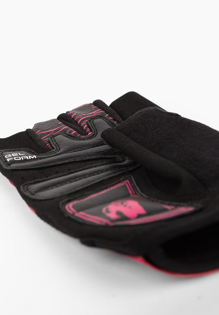 Gorilla Wear Womens Fitness Gloves 2.0 - Schwarz/Pink