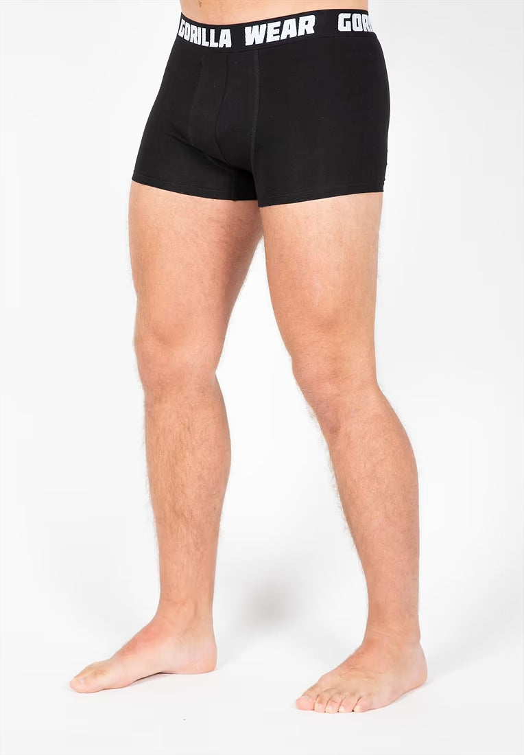 Gorilla Wear Boxer Shorts 3er Set - Schwarz