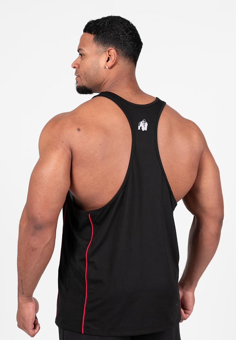 Gorilla Wear Casper Tank Top - Schwarz/Rot