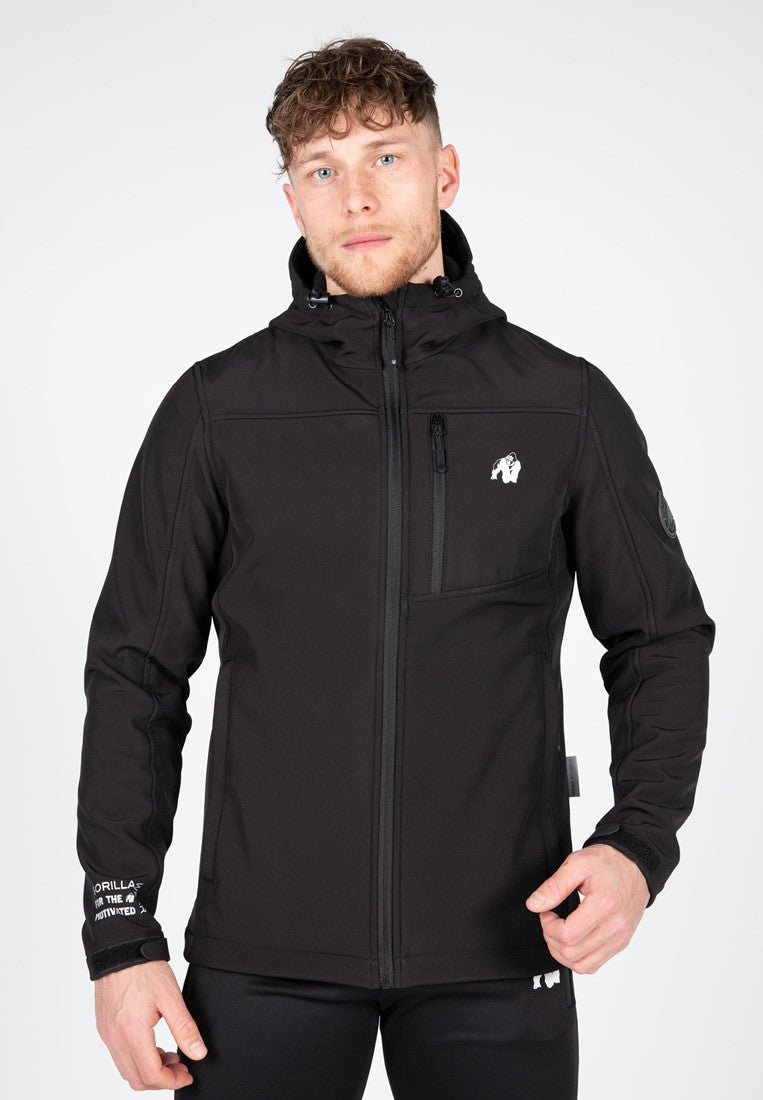 Gorilla Wear Foster Softshell Jacket - Schwarz