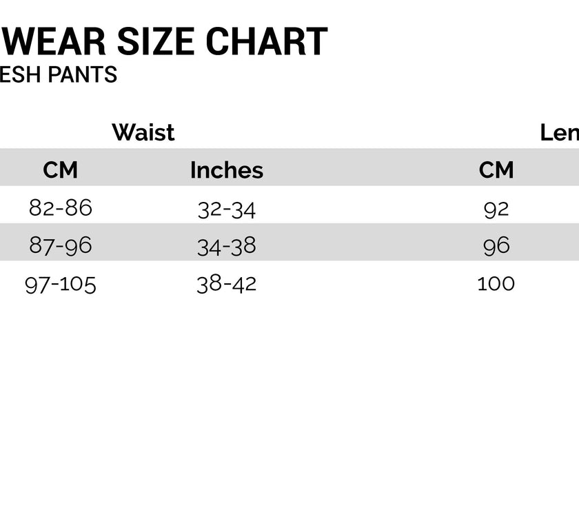Gorilla Wear Functional Mesh Pants - Schwarz/Rot