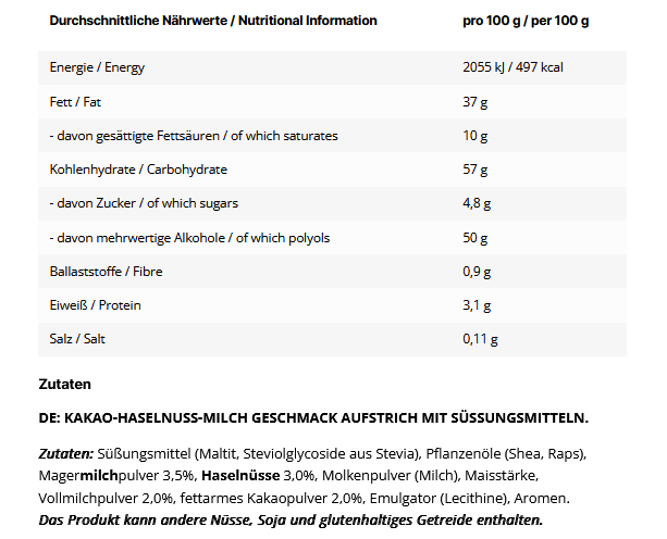 Inlead Spread Duo - 350g