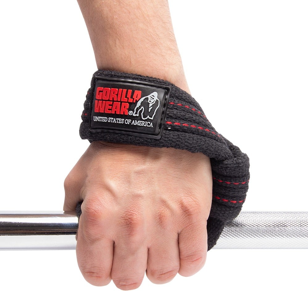 Gorilla Wear Hardcore Lifting Straps - Schwarz