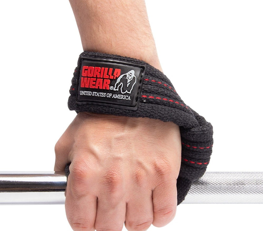 Gorilla Wear Hardcore Lifting Straps - Schwarz