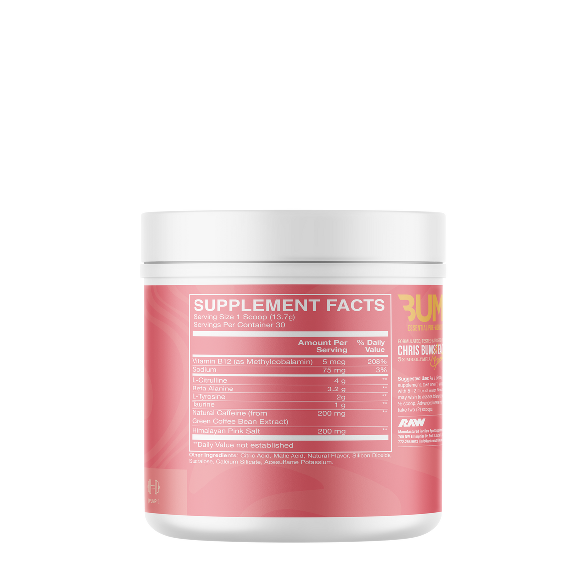 CBUM Essential Pre-Workout - Citrus Grapefruit