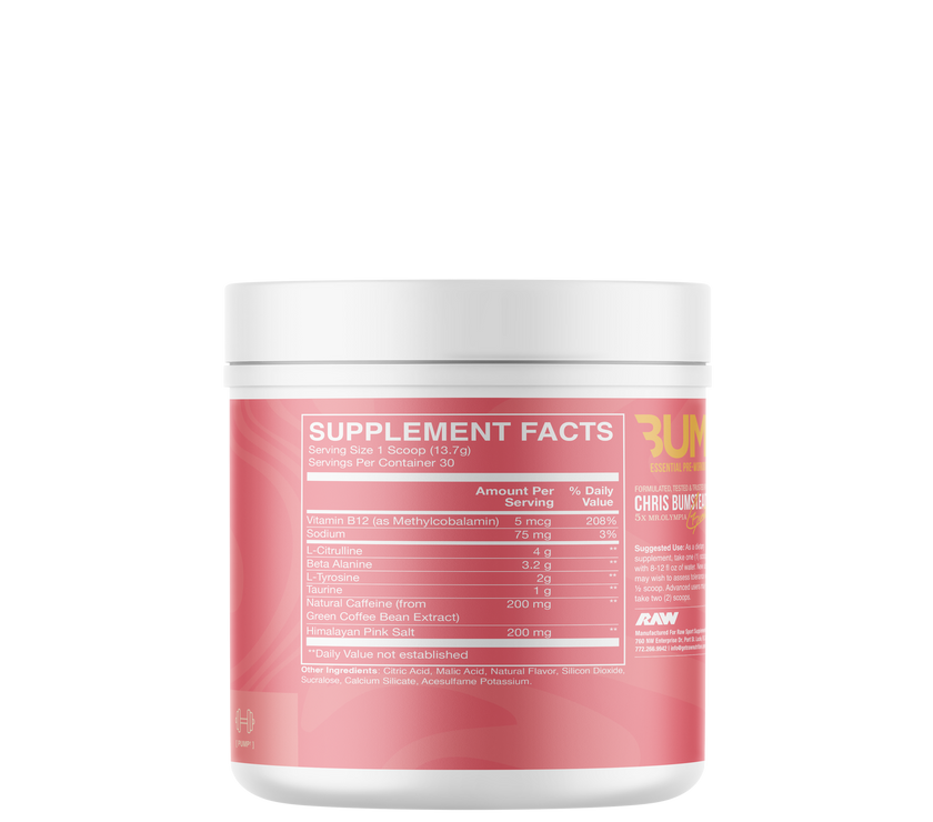 CBUM Essential Pre-Workout - Citrus Grapefruit